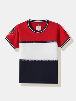 R&B - Red Colorblock T-Shirt