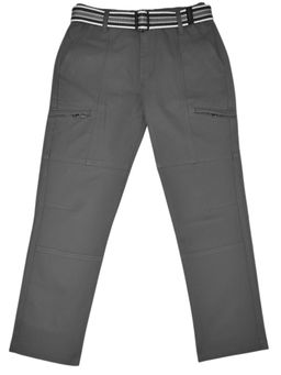 CAVIO - Grey Solid Cargo and Belt