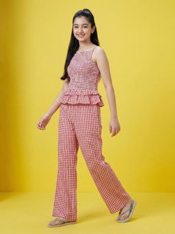 Lil Tomatoes - Red Checks Top and Pant