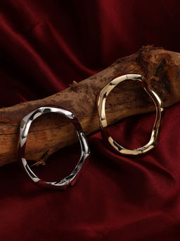 Sohi - Ondra Bangle Bracelet (Pack Of 2)