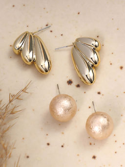 Sohi - Everyday Stud Earrings (Set Of 2)