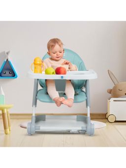 Mee Mee - Unisex Green Plastic Solid/Plain Booster Seat