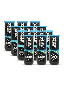 Dunlop Sports - Vector X ATP Championship 12 Cans with 36 Yellow Tennis Balls