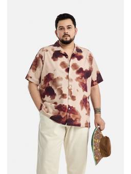Snitch - Multi-Color Abstract Half Sleeves Regular Casual Shirt
