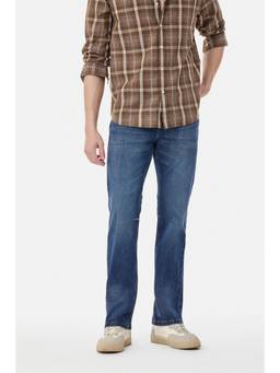 Snitch - Blue Washed Straight Casual Jeans