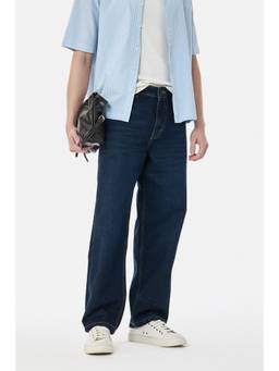 Snitch - Blue Denim Loose Casual Jeans