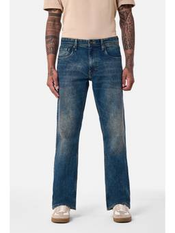 Snitch - Blue Washed Straight Casual Jeans