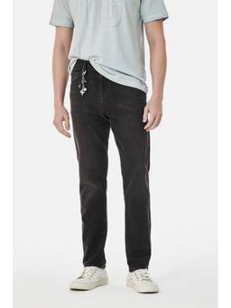 Snitch - Black Washed Slim Casual Jeans