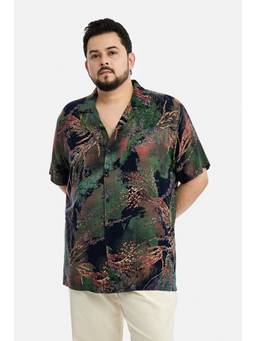 Snitch - Multi-Color Floral Half Sleeves Regular Shirt