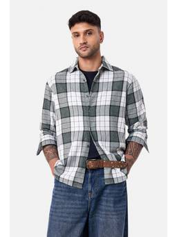 Snitch - Multi-Color Checks Full Sleeves Regular Casual Shirt