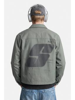 Snitch - Green Full Sleeves Oversized Casual Shacket