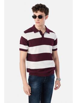Snitch - Multi-Color Colorblock Half Sleeves Regular Casual T-Shirt