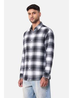 Snitch - Multi-Color Checks Full Sleeves Regular Casual Shirt