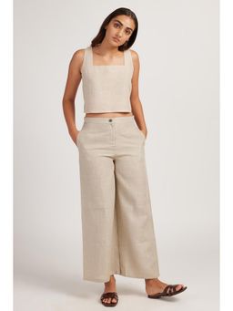 Creatures of Habit - Linen Co-Ord- Ginger Beige (Set of 2)