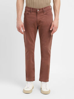 Levi's - Men 512 Brown Slim Fit Jeans