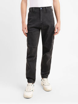 Levi's - Men Charcoal Grey Jogger Fit Jeans