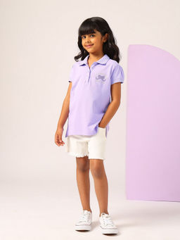 U.S. POLO ASSN. - Girls Solid Polo T-Shirt