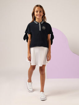 U.S. POLO ASSN. - Girls Cruise Nautical Polo T-shirt