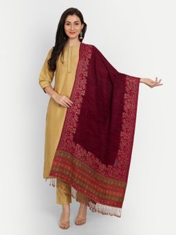 HK colours of fashion - Wool Printed Stole