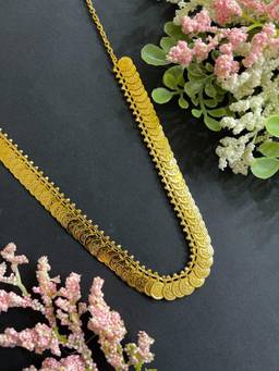 Digital Dress Room - Gold Plated South Indian Lakshmi/Laxmi Har