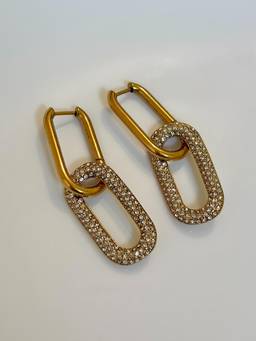 AMOSSH - Drop Shanaya Earrings - Waterproof 18K Gold Plated