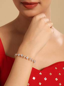Nuyug - American Diamond Radiant Luxe Bracelet