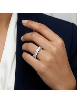 Nuyug - Moonlight American Diamond Band Ring