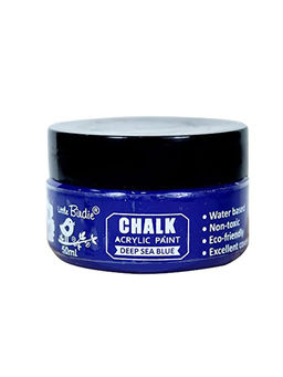 Little Birdie - Home Decor Chalk Paint Deep Sea Blue 50 ml