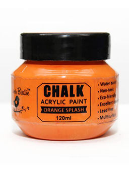 Little Birdie - Home Decor Chalk Paint Orange Splash 120ml
