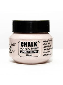 Little Birdie - Home Decor Chalk Paint Walnut Cream 120ml