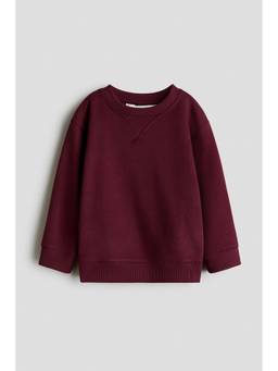 H&M - Boys Red Crew-Neck Sweatshirt