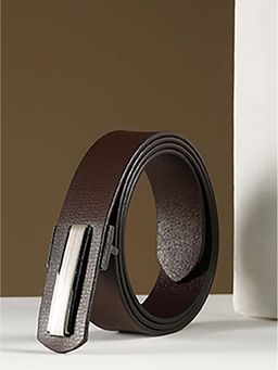 Teakwood - Brown Leather Men Casual Belt