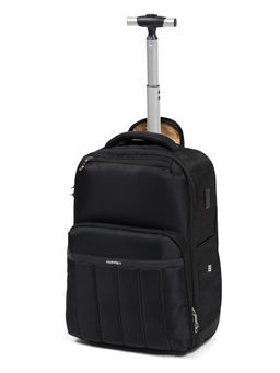 Assembly - Unisex Black Premium 16 Inch Laptop Trolley Backpack L