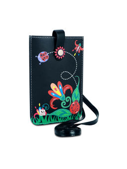 NFI Essentials - Black Small Crossbody Bag for Womens Free Size