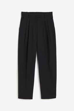 H&M - Women Black Ankle-Length Trousers