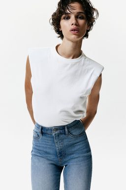 H&M - Women Blue Ultra High Ankle Jeggings