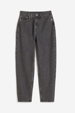H&M - Women Grey Mom Loose Fit Ultra High Ankle Jeans
