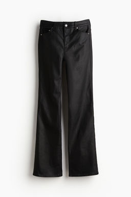 H&M - Women Black Bootcut High Jeans