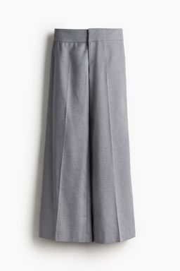 H&M - Women Grey Wide Tailo Trousers