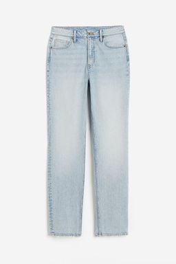 H&M - Women Blue Slim Straight High Jeans