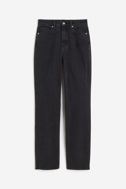 H&M - Women Black Curvy Fit Slim High Jeans