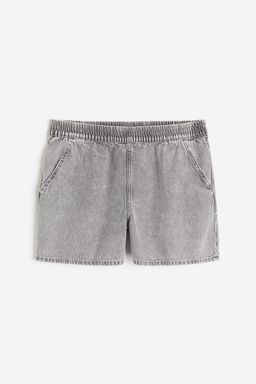 H&M - Women Grey Denim Shorts