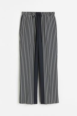 H&M - Women Blue Wide Trousers