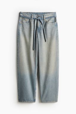 H&M - Women Blue Super Baggy Low Jeans