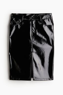 H&M - Women Black Knee-Length Skirt
