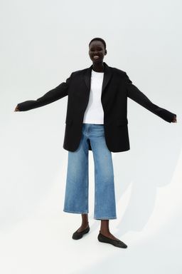 H&M - Women Blue Wide Jeans