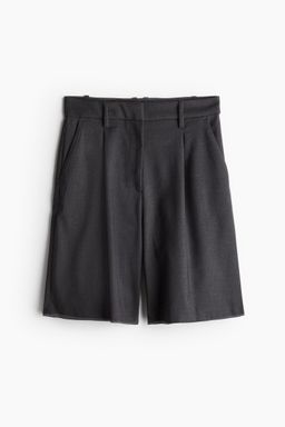 H&M - Women Grey Bermuda Shorts