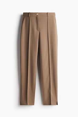 H&M - Women Beige Tape Tailo Trousers