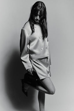 H&M - Women Beige Wrap Skort