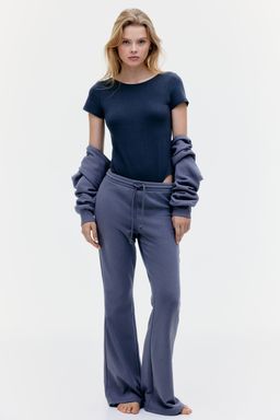 H&M - Women Grey Fla Joggers